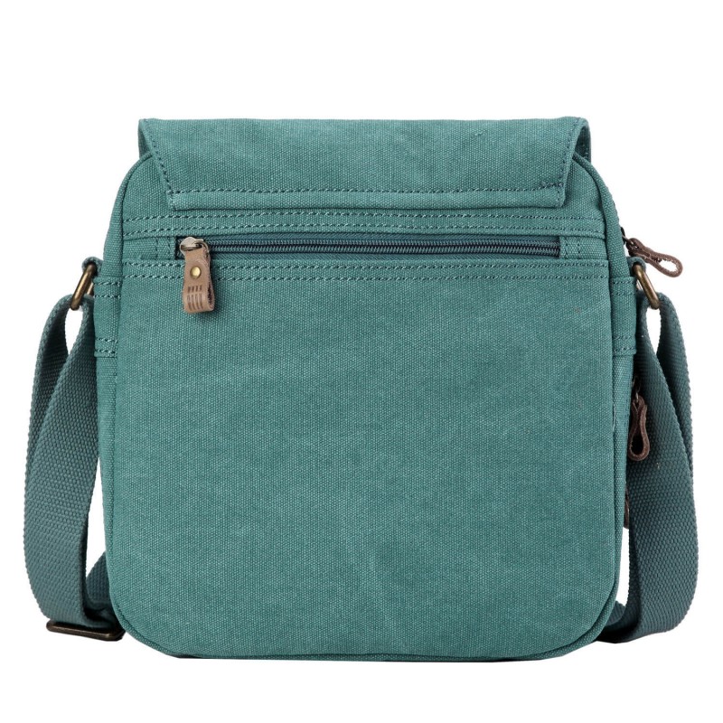 TROOP LONDON CLASSIC CANVAS ACROSS BODY BAG - Turquoise - Jehovah's ...